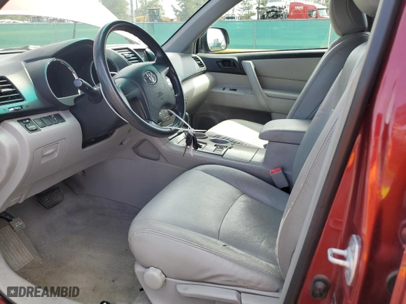 2008 Toyota Highlander with VIN JTEES41A982033136, listed as a Copart auction lot 52621585 with 158,522 mi miles and Salvage Title. Bid and sale history available at carsss.com. Image 7.