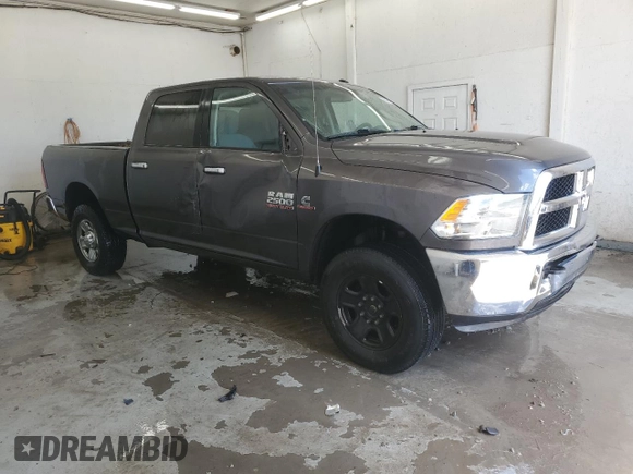 2018 Ram 2500 SLT with VIN 3C6UR5DL3JG245808, listed as a Copart auction lot 55482055 with 158,221 mi miles and Salvage title. Bid and sale history available at DreamBid. Image 4.
