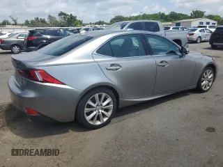 2015 Lexus IS 250 with VIN JTHCF1D29F5023008, listed as a Copart auction lot 64794985 with 112,219 mi miles and Salvage title. Bid and sale history available at DreamBid. Image 3.