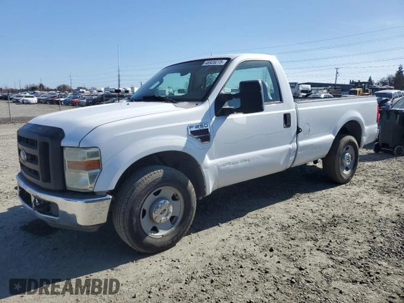 2008 Ford F-250 with VIN 1FTSF20R08EB11969, listed as a Copart auction lot 46928275 with 126,135 mi miles and Salvage title. Bid and sale history available at DreamBid. Image 1.