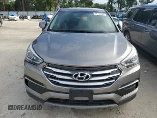 2018 Hyundai Santa Fe 2.4L with VIN 5NMZT3LB4JH096309, listed as a Copart auction lot 64738135 with 109,583 mi miles and Salvage title. Bid and sale history available at DreamBid. Image 5.
