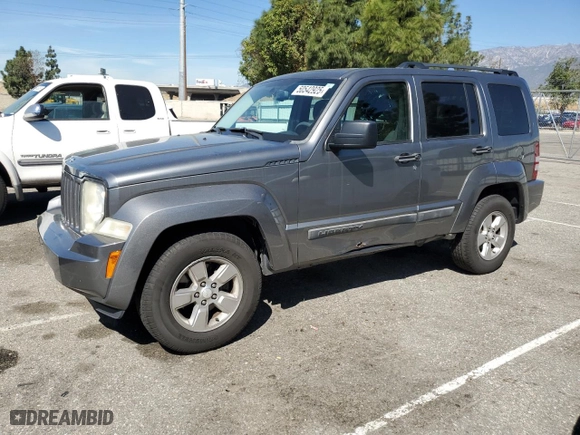 2012 Jeep Liberty Sport with VIN 1C4PJLAK7CW155952, listed as a Copart auction lot 50542925 with 161,618 mi miles and Salvage Title. Bid and sale history available at carsss.com. Image 1.