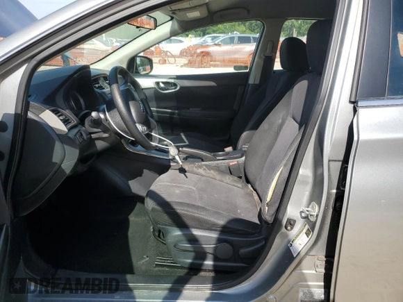 2014 Nissan Sentra SV with VIN 3N1AB7AP9EY249402, listed as a Copart auction lot 53676285 with 165,755 mi miles and Salvage Title. Bid and sale history available at DreamBid. Image 7.