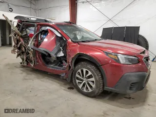 2020 Subaru Outback Premium with VIN 4S4BTACC5L3215352, listed as a Copart auction lot 48101975 with 45,770 mi miles and Salvage Title. Bid and sale history available at carsss.com. Image 4.