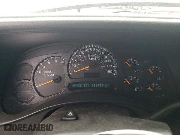 2005 Chevrolet Silverado 1500 LT with VIN 2GCEK13T151287338, listed as a Copart auction lot 52005655 with 191,783 mi miles and Salvage Title. Bid and sale history available at DreamBid. Image 12.