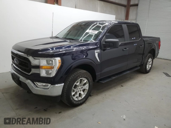 2022 Ford F-150 XL with VIN 1FTEW1EP6NFA58148, listed as a Copart auction lot 54944325 with 60,586 mi miles and Clean Title. Bid and sale history available at DreamBid. Image 1.