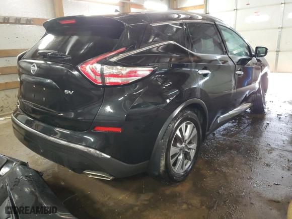 2015 Nissan Murano Platinum with VIN 5N1AZ2MG5FN232825, listed as a Copart auction lot 44197115 with 114,701 mi miles and Salvage Title. Bid and sale history available at carsss.com. Image 3.