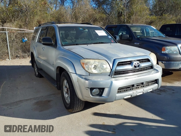 2007 Toyota 4Runner SR5 with VIN JTEZU14R378080220, listed as a IAAI auction lot 41840419 with 204,652 mi miles and . Bid and sale history available at DreamBid. Image 1.