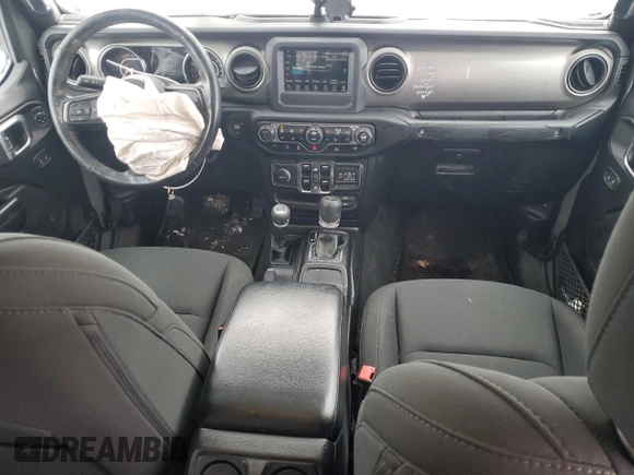 2021 Jeep Gladiator Sport S с VIN 1C6JJTAM2ML526873, выставлен на аукционе Copart как лот 45338985 с пробегом 109 672 миль миль и Списание • Salvage title. История ставок и продаж доступна на DreamBid. Изображение 8.