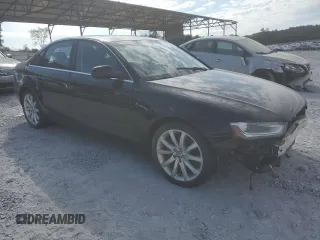 2013 Audi A4 Premium Plus with VIN WAUHFAFL0DA191991, listed as a Copart auction lot 45586335 with 58,855 mi miles and Non Repairable. Bid and sale history available at carsss.com. Image 4.