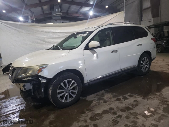 2013 Nissan Pathfinder Platinum with VIN 5N1AR2MN4DC686555, listed as a Copart auction lot 41956915 with 147,019 mi miles and Clean Title. Bid and sale history available at carsss.com. Image 1.