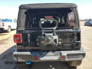2024 Jeep Wrangler Sahara z VIN 1C4RJXP6XRW274744, wystawiony jako Copart lot #48572555 z przebiegiem 26 306 mil mil oraz Szkoda całkowita • Salvage title. Historia ofert i sprzedaży dostępna na DreamBid. Obrazek 6.