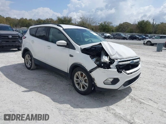 2017 Ford Escape SE with VIN 1FMCU0GD4HUB99578, listed as a IAAI auction lot 41782208 with 154,835 mi miles. Bid and sale history available at carsss.com. Image 1.