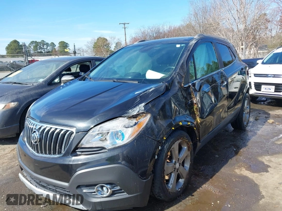 2014 Buick Encore Convenience with VIN KL4CJBSB2EB785888, listed as a IAAI auction lot 41673817 with 139,116 mi miles and . Bid and sale history available at carsss.com. Image 6.