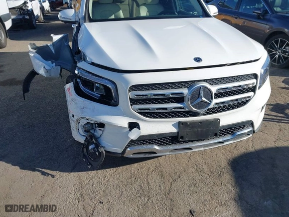 2020 Mercedes-Benz GLB with VIN W1N4M4GB4LW027331, listed as a IAAI auction lot 41691859 with 26,701 mi miles. Bid and sale history available at carsss.com. Image 6.