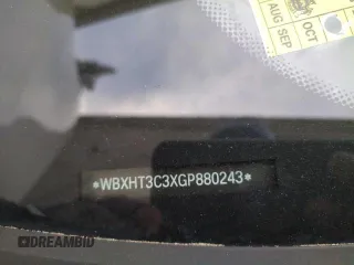 2016 BMW X1 xDrive28i with VIN WBXHT3C3XGP880243, listed as a Copart auction lot 48908425 with 56,100 mi miles and Salvage Title. Bid and sale history available at carsss.com. Image 10.