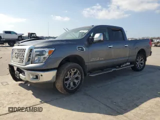 2018 Nissan Titan XD SV with VIN 1N6AA1F48JN513967, listed as a Copart auction lot 44229135 with 0 mi miles and Salvage Title. Bid and sale history available at carsss.com. Image 1.
