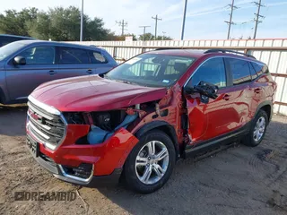 2022 GMC Terrain SLE with VIN 3GKALMEV6NL129916, listed as a IAAI auction lot 41083666 with 81,206 mi miles. Bid and sale history available at carsss.com. Image 2.