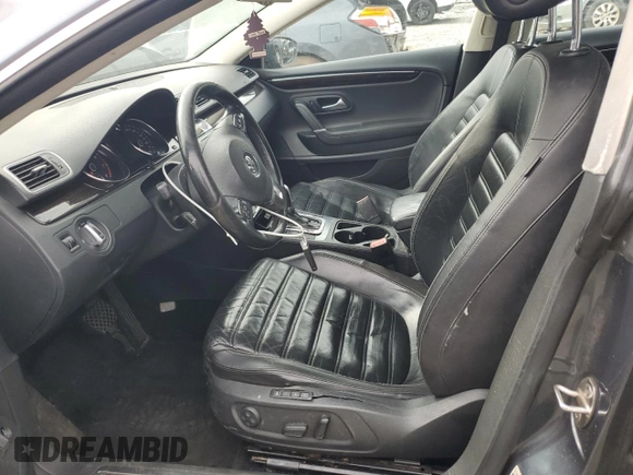 2013 Volkswagen CC VR6 Lux with VIN WVWHU7AN6DE509321, listed as a Copart auction lot 47990795 with 441,969 mi miles and Salvage Title. Bid and sale history available at carsss.com. Image 7.