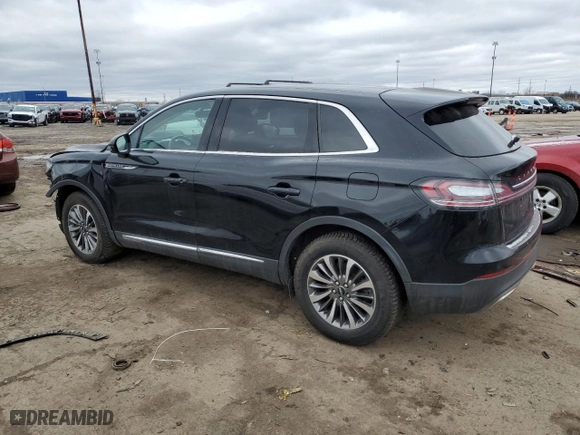 2021 Lincoln Nautilus Standard with VIN 2LMPJ8J95MBL08020, listed as a Copart auction lot 47936055 with 40,261 mi miles and Salvage Title. Bid and sale history available at carsss.com. Image 2.