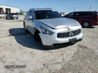 2010 Infiniti FX with VIN JN8AS1MW6AM851138, listed as a Copart auction lot 52698625 with 202,829 mi miles and Salvage title. Bid and sale history available at DreamBid. Image 12.