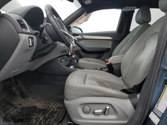 2018 Audi Q3 Premium Plus with VIN WA1JCCFSXJR027607, listed as a Copart auction lot 43586245 with 67,907 mi miles and Salvage Title. Bid and sale history available at carsss.com. Image 7.