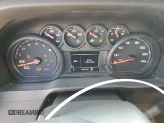 2022 Chevrolet Silverado 1500 Custom with VIN 3GCPWBEK7NG131092, listed as a Copart auction lot 50351115 with 58,409 mi miles and Salvage Title. Bid and sale history available at DreamBid. Image 9.