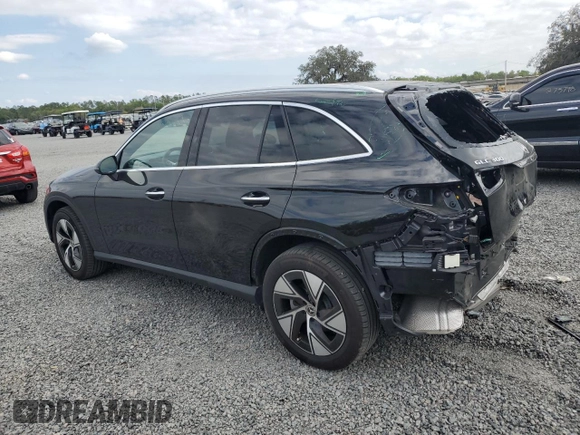 2024 Mercedes-Benz GLC 300 z VIN W1NKM4HB4RF089939, wystawiony jako Copart lot #48297345 z przebiegiem 24 682 mil mil oraz Nie do naprawy • Non repairable. Historia ofert i sprzedaży dostępna na DreamBid. Obrazek 2.