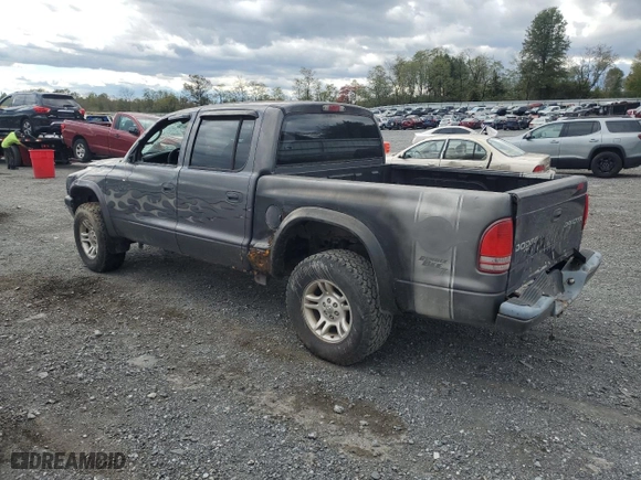 2003 Dodge Dakota Sport with VIN 1D7HG38N13S251978, listed as a Copart auction lot 75883674 with 172,642 mi miles and Salvage Title. Bid and sale history available at carsss.com. Image 2.