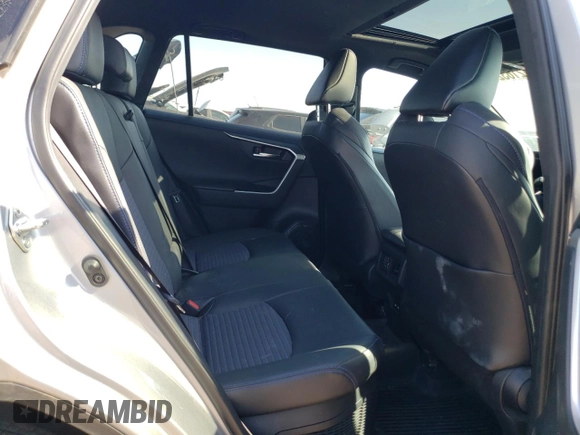 2021 Toyota RAV4 Hybrid XSE with VIN 2T3E6RFV9MW013200, listed as a Copart auction lot 52163255 with 58,336 mi miles and Salvage title. Bid and sale history available at DreamBid. Image 10.