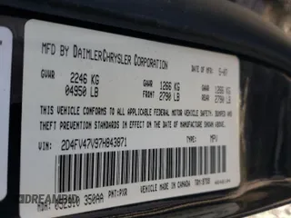 2007 Dodge Magnum with VIN 2D4FV47V97H843871, listed as a Copart auction lot 42226204 with 153,895 mi miles and . Bid and sale history available at carsss.com. Image 12.