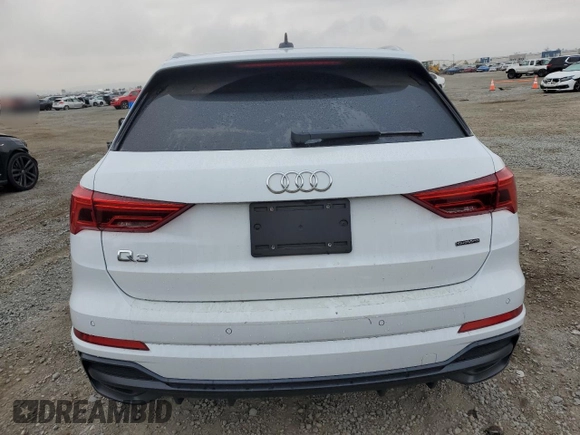 2020 Audi Q3 S line Premium Plus с VIN WA1EECF38L1103850, выставлен на аукционе Copart как лот 50740425 с пробегом 39 327 миль миль и Списание • Salvage title. История ставок и продаж доступна на DreamBid. Изображение 6.