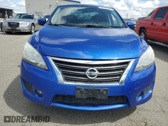 2015 Nissan Sentra SR with VIN 3N1AB7AP1FY244549, listed as a Copart auction lot 56148205 with 210,323 mi miles and Clean Title. Bid and sale history available at DreamBid. Image 5.