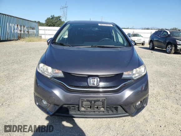 2017 Honda Fit EX-L with VIN JHMGK5H83HS008303, listed as a Copart auction lot 60751815 with 58,700 mi miles and Salvage title. Bid and sale history available at DreamBid. Image 5.