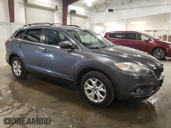 2013 Mazda CX-9 Touring z VIN JM3TB3CVXD0415114, wystawiony jako Copart lot #55965465 z przebiegiem 199 122 mil mil oraz Szkoda całkowita • Salvage title. Historia ofert i sprzedaży dostępna na DreamBid. Obrazek 4.