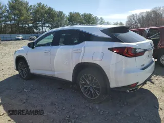 2022 Lexus RX with VIN 2T2SZMDA7NC324175, listed as a Copart auction lot 49082095 with 90,511 mi miles and Salvage Title. Bid and sale history available at carsss.com. Image 2.