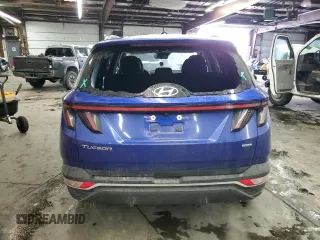 2022 Hyundai Tucson SEL with VIN 5NMJBCAE0NH033663, listed as a Copart auction lot 45242255 with 50,664 mi miles and Salvage Title. Bid and sale history available at carsss.com. Image 6.