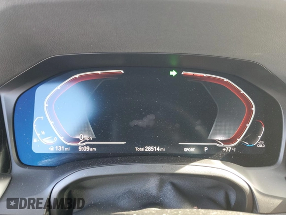 2023 BMW 4 Series 430i с VIN WBA63AV01PFP57025, выставлен на аукционе Copart как лот 60687025 с пробегом 28 514 миль миль и Списание • Salvage title. История ставок и продаж доступна на DreamBid. Изображение 9.