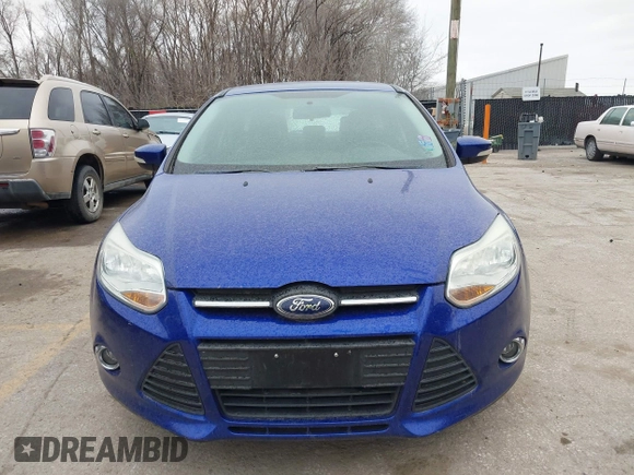 2014 Ford Focus SE with VIN 1FADP3K20EL213393, listed as a IAAI auction lot 41843091 with 125,279 mi miles. Bid and sale history available at carsss.com. Image 6.