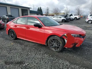 2022 Honda Civic Sedan Sport with VIN 2HGFE2F59NH500351, listed as a Copart auction lot 49440725 with 60,425 mi miles and Salvage Title. Bid and sale history available at carsss.com. Image 4.