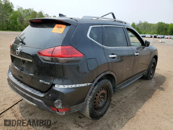 2017 Nissan Rogue SV с VIN 5N1AT2MV1HC804410, выставлен на аукционе Copart как лот 58205185 с пробегом Не указан миль и На запчасти • Non repairable. История ставок и продаж доступна на DreamBid. Изображение 3.