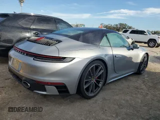 2020 Porsche 911 Carrera S with VIN WP0CB2A97LS263546, listed as a Copart auction lot 75195014 with 0 mi miles and Salvage Title. Bid and sale history available at carsss.com. Image 3.
