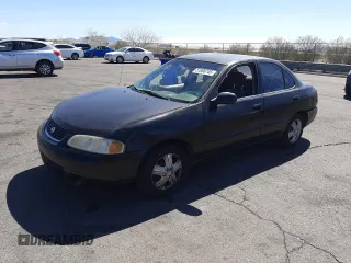 2000 Nissan Sentra XE with VIN 3N1CB51D2YL320153, listed as a Copart auction lot 51808745 with 255,189 mi miles and Salvage title. Bid and sale history available at DreamBid. Image 1.