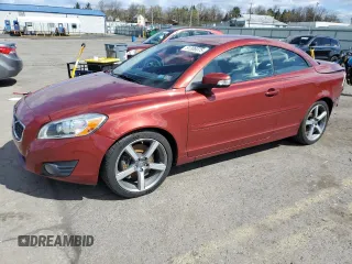 2012 Volvo C70 T5 with VIN YV1672MC8CJ126119, listed as a Copart auction lot 51306075 with 90,679 mi miles and Salvage Title. Bid and sale history available at carsss.com. Image 1.