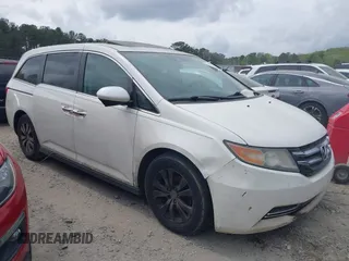2016 Honda Odyssey EX-L with VIN 5FNRL5H68GB128552, listed as a IAAI auction lot 41947677 with 213,255 mi miles and . Bid and sale history available at DreamBid. Image 13.
