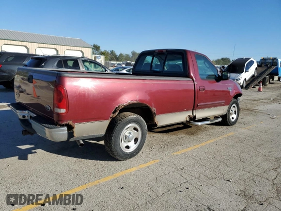 2003 Ford F-150 XL with VIN 1FTRF17L63NA32146, listed as a Copart auction lot 75204414 with 1,745,073 mi miles and Salvage Title. Bid and sale history available at DreamBid. Image 3.