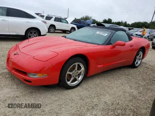 2002 Chevrolet Corvette with VIN 1G1YY32G725110548, listed as a Copart auction lot 74524004 with 0 mi miles and Salvage Title. Bid and sale history available at carsss.com. Image 1.