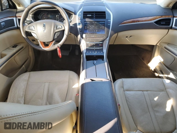 2013 Lincoln MKZ with VIN 3LN6L2J9XDR812823, listed as a Copart auction lot 42560545 with 106,216 mi miles and Salvage Title. Bid and sale history available at DreamBid. Image 8.