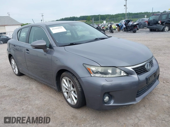 2012 Lexus CT 200h z VIN JTHKD5BH1C2063001, wystawiony jako IAAI lot #42329916 z przebiegiem 123 097 mil mil oraz . Historia ofert i sprzedaży dostępna na DreamBid. Obrazek 1.