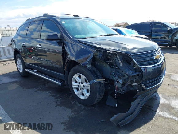2017 Chevrolet Traverse LS with VIN 1GNKRFKD8HJ316342, listed as a IAAI auction lot 42194704 with 58,172 mi miles and . Bid and sale history available at DreamBid. Image 6.